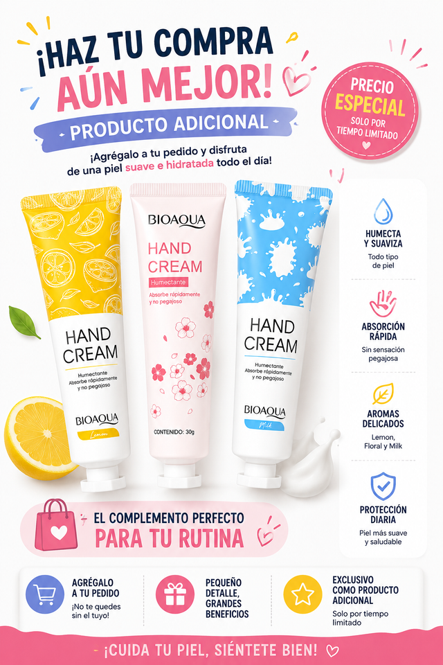 X 1 UNIDAD CREMA DE MANOS UPSELL GEN