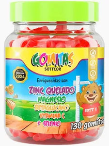 GOMITAS SOTTCOR LABS - ZINC QUELADO
